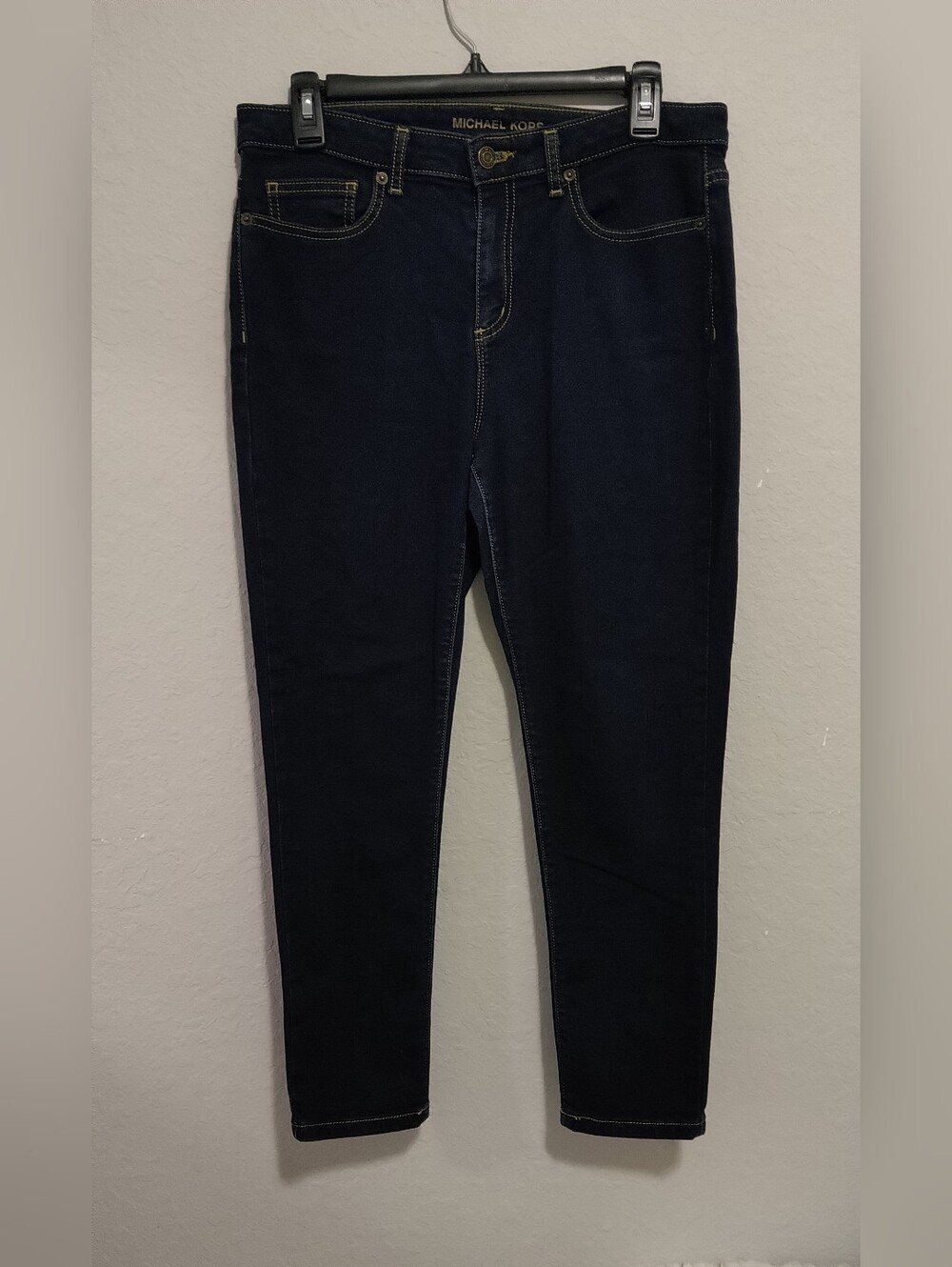 Michael Kors Blue Jeans Cotton Blend Garment - Made in Colombia